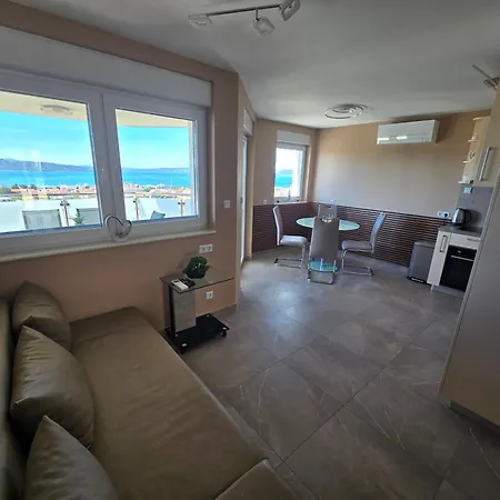 ヴィラ Villa Rocco-Split-Luxury-Heated Salt Water Pool-Sliding Hall